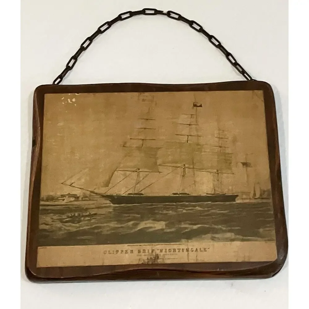 Rustic Vintage Nautical Decor Cast Iron Brass Clock Lantern Ship Bells Fish LOT - Picture 11 of 14